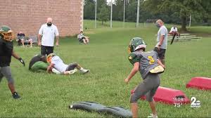 Children who start playing tackle football at 5 years old are 10 times more likely to develop chronic traumatic encephalopathy than those who wait until age 14, according to a new boston university study cited at tuesday's hearing. Youth Tackle Football Resumes In Anne Arundel County