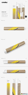 Mailing Tube Mockup Set Mockup Mailing Mockup Template