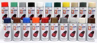 Lion Spray Paint Lion Aersol Paint Lion Automotive Car Care Products Saria International Inc