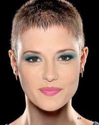 I Just Used The Virtual Makeover Tool On Marie Claire Try It For Yourself At Http Marie Cl Virtual Mak Super Short Hair Short Hair Styles Buzzed Hair Women