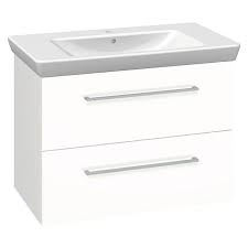 Unterschrank mit waschbecken stehend hochglanz weiß 75 cm lieferumfang: Scanbad Multo Waschtisch Mit Unterschrank Lotto Breite 85 Cm Weiss Hochglanz Bauhaus
