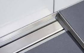 Das problem ist, dass sich die bodengleiche duschtasse nur aufwändig an bestehende verbundabdichtungen anschließen lässt. Fliesen Profil Dusche Keil Keilprofil Bodengleiche Dusche Gefalleprofil Blanke