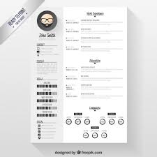 Premium Vector Modern Resume Template