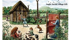 A high wooden fence would be built around a village to protect it from wild animals like: Anglo Saxon Village Life By Chloe Neargarder