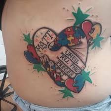 Hand print with puzzle pieces. 75 Best Exclusive Puzzle Pieces Tattoos Designs Meanings 2019