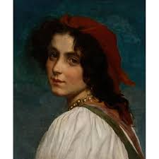 Léon-Jean-Basile Perrault 15x17 Gold Ornate Wood Frame and Double Matted  Museum Art Print Titled