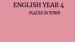 Sedikit info tentang kesemua institut pendidikan guru (ipg) di malaysia. English Year 4 Places In Town Part2 Cikgusue2021 Pendidikan Khas Ppki Youtube
