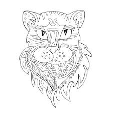 Download and print out this zentangle cat with hearts coloring page. Black Panther Cat Coloring Pages Coloring Pages For Kids