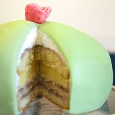 Prinsesstarta Swedish Princess Cake For Vale S Birthday Swedish Princess Cake Princess Cake Savoury Food