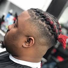 Short dreads for men to catch eyes. 11 Attractive Temp Fade Hairstyle With Waves Dreads For Men