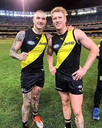 Josh has a lot of guts to pull a prank on his mom like this. Dustin Martin And Josh Caddy Richmond Football Club Rugby Players Josh Caddy