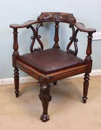 A Wonderful 19th Century Mahogany Corner Chair Corner Chair Antique Chairs Chair