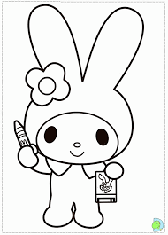 Some of the coloring pages shown here are large hello kitty coloring and for, as with most of the other h. My Melody Coloring Pages Coloring Home