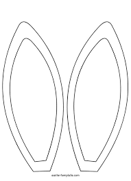 Bunny Ears Template Coloring Page Easter Template Bunny Ears Template Easter Bunny Ears Template Easter Bunny Ears