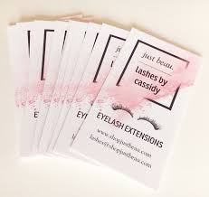 Professional makeup eyelash extension pink marble business card. Eyelash Extension Business Cards Eyelash Extensions Business Card Design Eyelashes