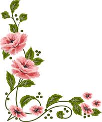 View And Download Hd Vintage Flowers Art Flowers Flower Art Creative Png File Flower Png Image For Free The In 2020 Floral Border Design Flower Art Flower Border