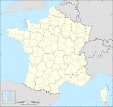 Carte de france avec les 13 régions ( noms provisoires ). Cartes De Frances Vierges Avec Delimitations Des Regions Et Departements