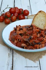 Ricette moscardini alla luciana con foto e procedimento. Moscardini Alla Luciana Il Ricettario Timo E Lavanda