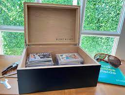 Internally, the base could be solid polished wood, lined with cotton velvet, or real leather. Gooddoghousehold R Fb 21e Large Wooden Box With Hinged Lid Wood Storage Box With Lid Black Stash Box Wooden Storage Box Decorative Boxes With Lids Stash Boxes Matte Black Letter