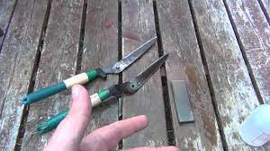 Alternatively, soak the tools in strong black tea or cola. Restoration Garden Shears Youtube