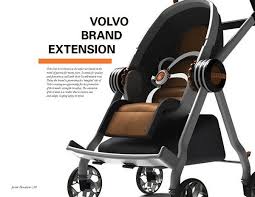 Volvo Brand Extension On Behance Volvo Baby Strollers Stroller