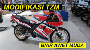 Yamaha tzm 50 r technical data. Modifikasi Yamaha Tzm 150 Upside Down Velg Rapido Langka Youtube