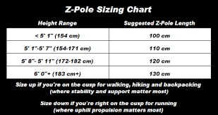 28 High Quality Hiking Pole Size Chart