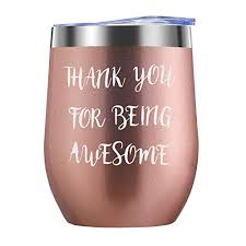 If they haven't already welcomed amazon's alexa into their home, now's the time. Thank You Gifts For Women 12oz Wine Tumbler Funny Congratulations Graduation Birthday Appreciation Friendship Valentines Day Gifts For Her Wife Girlfriend Mom Coworker Employee Friends Walmart Com Walmart Com