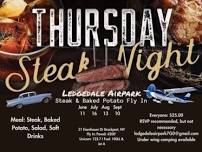 Steak Night at Ledgdale Airpark (7G0)