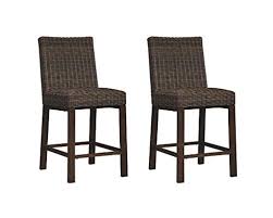 Outdoor wicker bar stools are a great choice if you are looking for a lightweight seating option to coordinate with an existing bar or bar table on your patio. Wicker Outdoor Patio Bar Stools