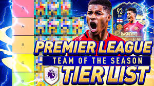 West ham united enjoyed a simply superb 2020/21 premier league season. Premier League Tots Tier List Fifa 21 Ultimate Team Youtube