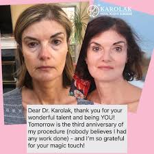 This beautiful patient made my day when she sent me these photos and note!  Seeing her smiling and living her best life means the world to me. When she  came to see