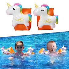 Innoo Tech Schwimmflugel Schwimmhilfe Fur Kinder 3d Cartoon Einhorn Dual Airbags Aufblasbare Luftdichte Schwimmhilfe Schwimm Schwimmflugel Schwimmen Aufblasbar