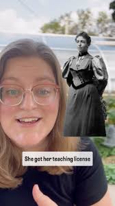 Eloise Butler was the primary caretaker for the first public wildflower  garden in the US for over 20 years. , Watch where you’re going. 😏, ., .,  ., ., ., ., ., ., ., #wildflowers #eloisebutler ...