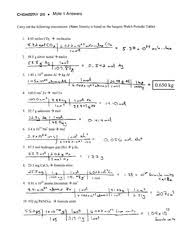 How many millilitres of 1.09 m hcl are required to react with a solution dilutions worksheet # 6. Moles Worksheet Solution Mole 1 Answers 0 650 Kg 1 Mol 12 Course Hero