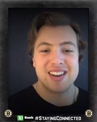 Sounds like Charlie McAvoy is keeping pretty busy.