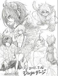 dirge youtube anime character drawing character sketches art reference poses