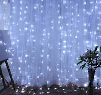 Гирлянда штора 144 LED 1,5х1,2 м White (41861)