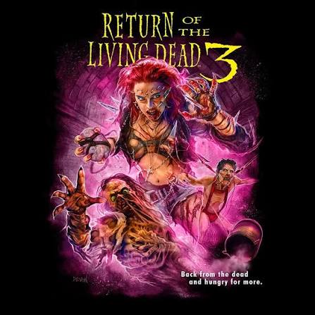 Drop a 🧟‍♀️ if you're a fan of RETURN OF THE LIVING DEAD 3! The highly  underrated entry was released on this day back in 1993! Julie's definitely  a serious horror crush -