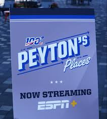 The series will be presented in five chapters, each comprising six episodes. Ratings Peyton S Places Iracing And More Sports Media Watch