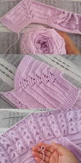 Tutun Yapragi Modeli Bebek Yelekleri Ornegi Yapilisi Baby Knitting Patterns Orgu Bebek Yelek