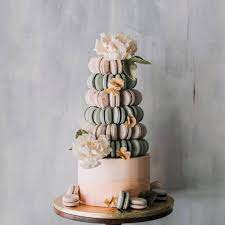30 Alternative Wedding Cake Toppers Pastel Wedding Cakes Alternative Wedding Cakes Macaroon Wedding Cakes