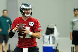 Carson wentz is an up and coming quarterback in this league and came out of north dakota state of all places. Carson Wentz The Eagles Future Patiently Awaits His Turn The New York Times