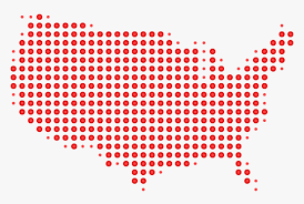 The very best free tools, apps and games. Outline Of Usa Usa Dot Map Hd Png Download Kindpng