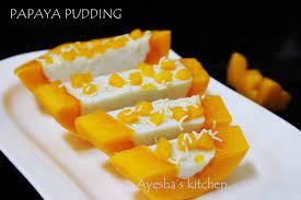 Georgie's mango papaya salad 11 a nice, refreshing tart and sweet salad made with mango, papaya and avocado that is excellent for any time of year. Easy Dessert Recipe Papaya Pudding