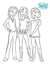 Check spelling or type a new query. Girls From Spirit Riding Free Coloring Page Free Printable Coloring Pages For Kids
