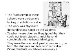 Resources to help schools plan and provide healthy food in schools. Assimilation Residential Schools Late 1800 1996 Residential Schools