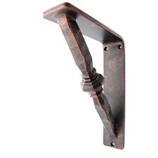 You can either cover the space between the 2 mantels with wood or not. Cooper Wrought Iron Corbel 7 Sizes Finish Options