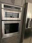 single electric convection wall oven