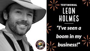 Testimonial with Artist Leon Holmes